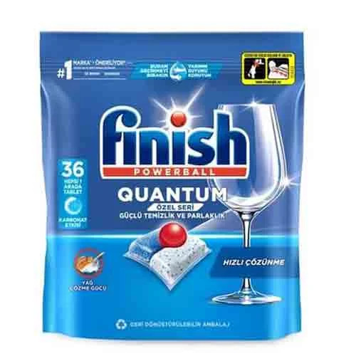 قرص ماشین ظرفشویی مدل Quantum بسته 36 عددی
